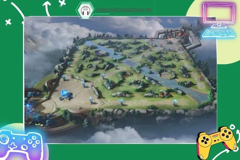 Bản đồ và các khu vực quan trọng