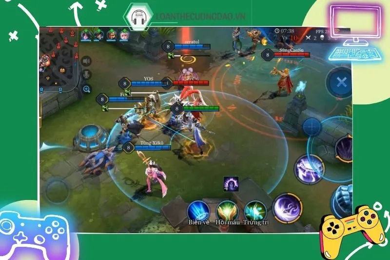 Chiến thuật xây dựng đội hình và phối hợp