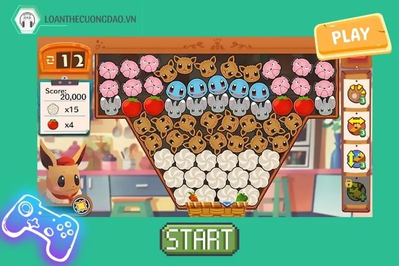 1Pokémon Café Mix – Trò chơi giải đố vui nhộn